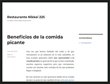 Tablet Screenshot of nikkei225.es